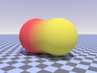 Spheres smooth union